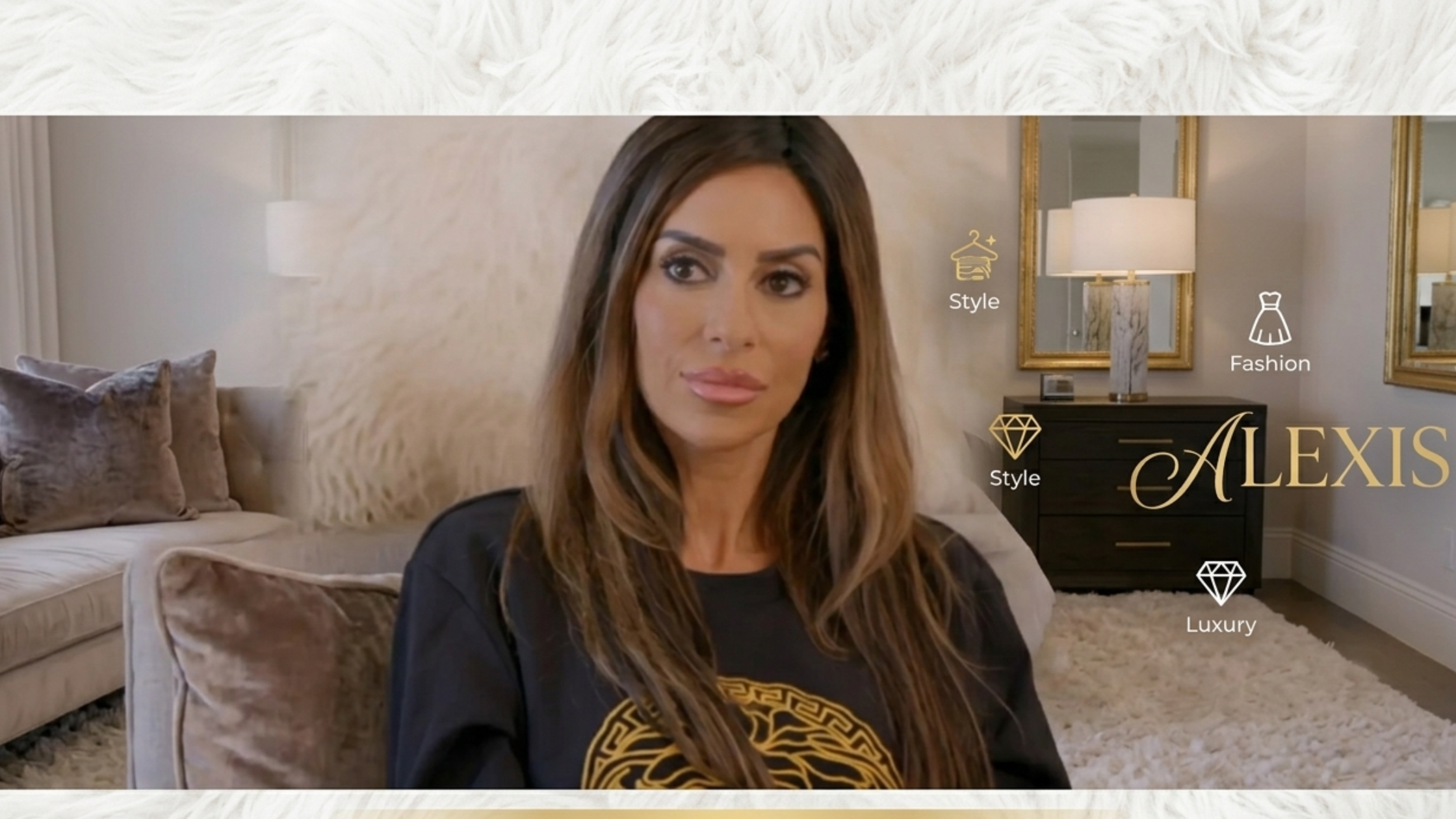 Rulla Nehme Pontarelli Black Medusa Sweatshirt