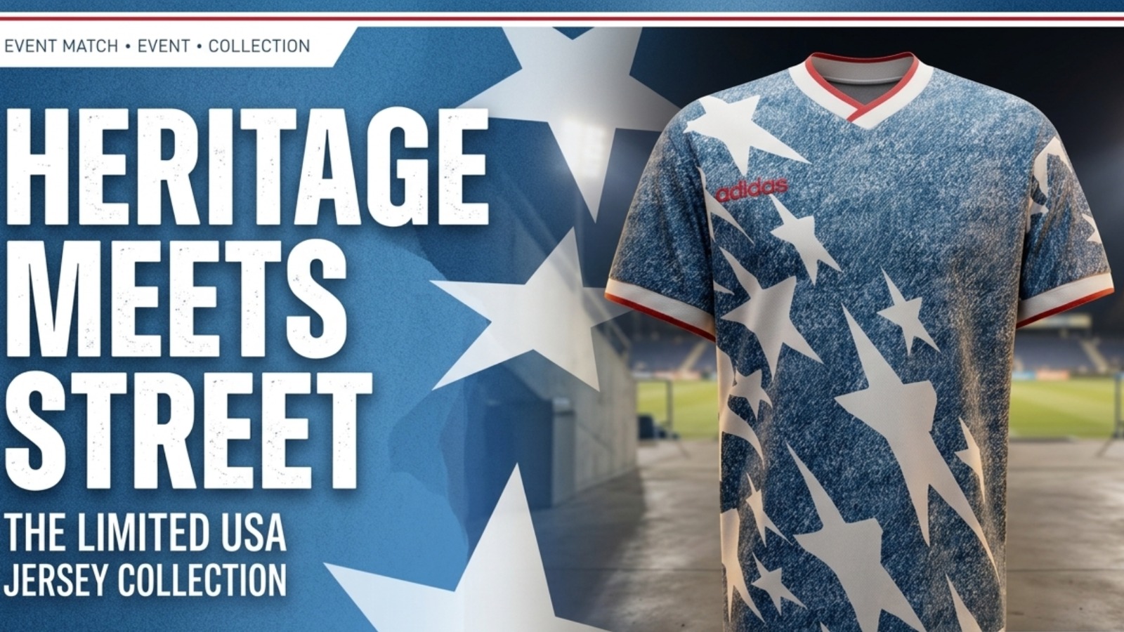 USA 1994 denim star jersey