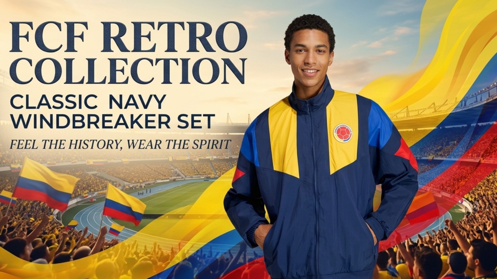 Colombia 2026 track jacket