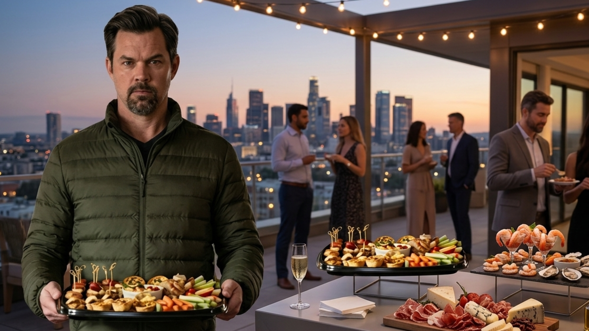 Andrew Rannells Puffer Jacket